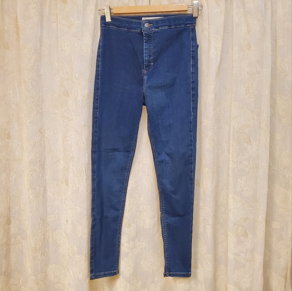 Topshop Joni Moto Petite Jeans